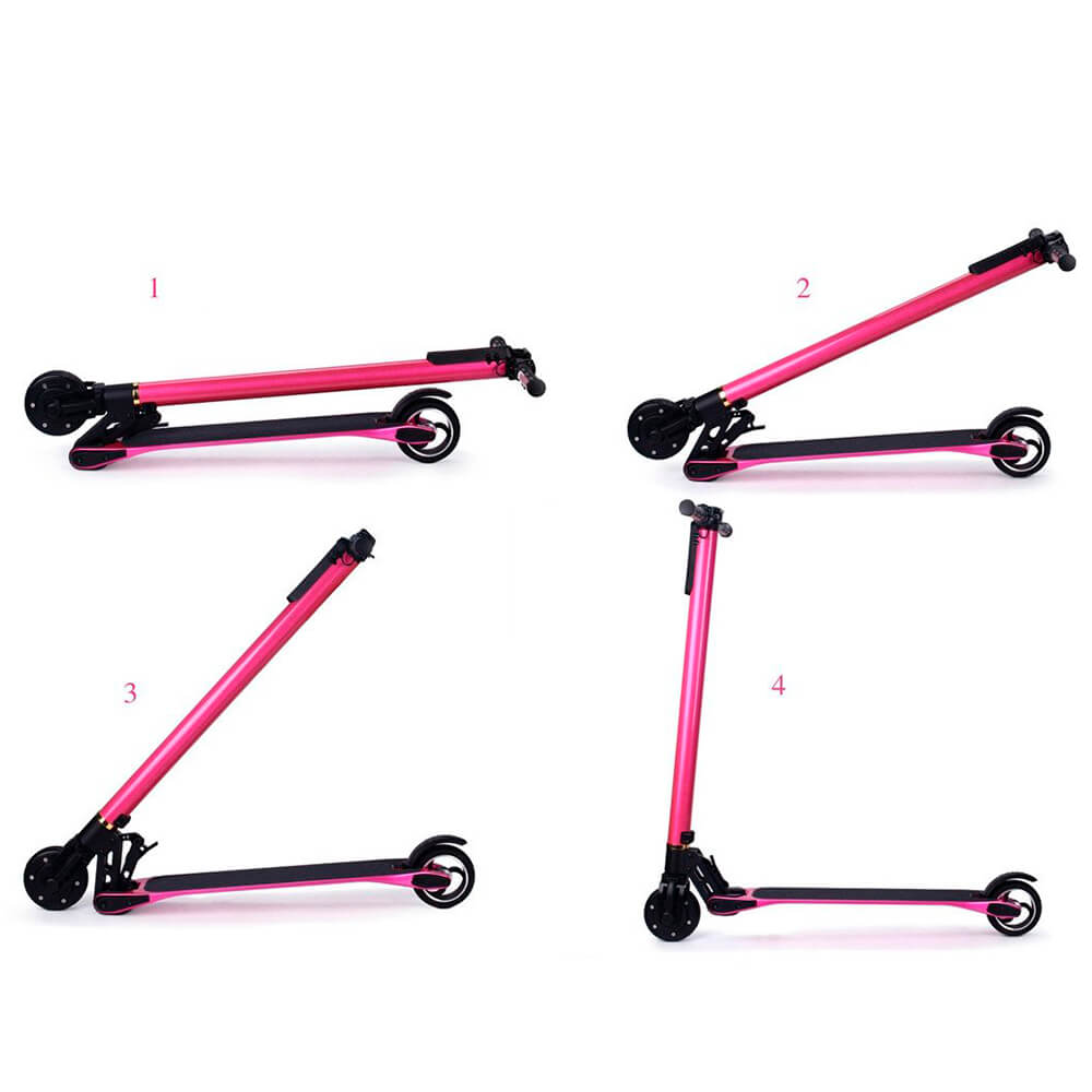 Scooter sin asiento SCOOT CARBONO 360 ROSA