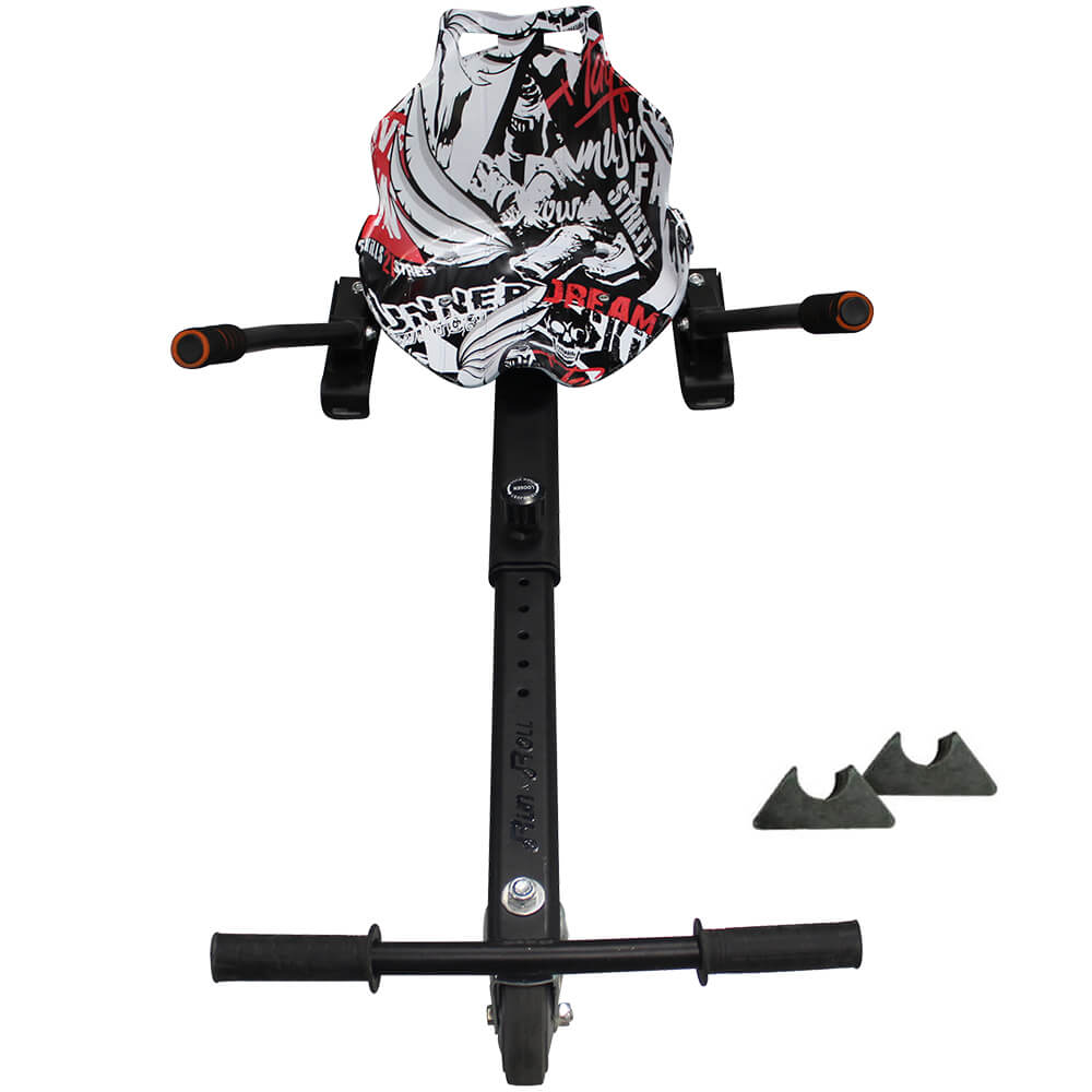 Hoverkart HOVER KART GRAFFITI HX3 negro, blanco, rojo