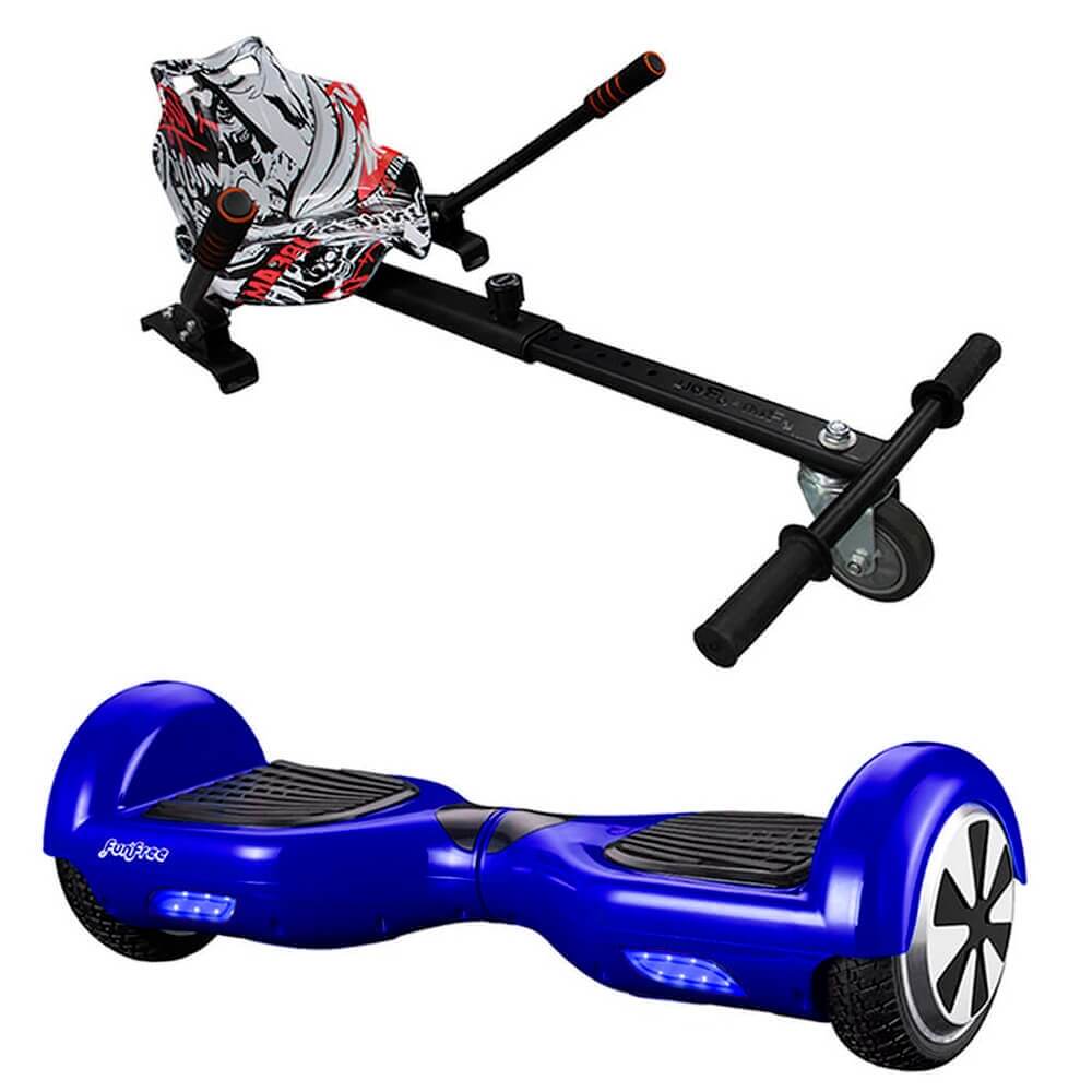 Hoverboard PACK HOVERBOARD BASIC AZUL GRAFFITI 3 Azul